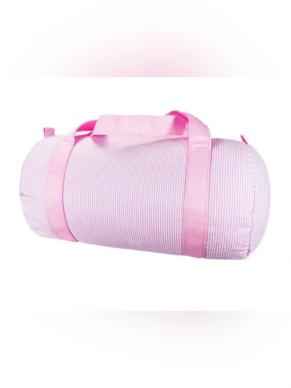 Boutique Pink Striped Duffel Bag for Kids